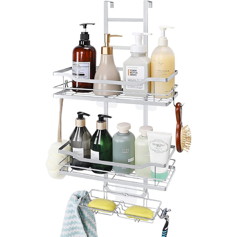 Serviteur de douche suspendu Hartle, Argent
