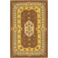 Marshayla Authentic Hand-Woven Handmade Brown, Gold, Beige & Green Traditional Medallion Kilim Wool Area Rug