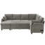 Canapé modulaire en U 109,9 po Chenille-2053591490