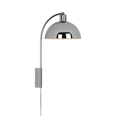 Steel Plug-in Flush Mounted Sconce