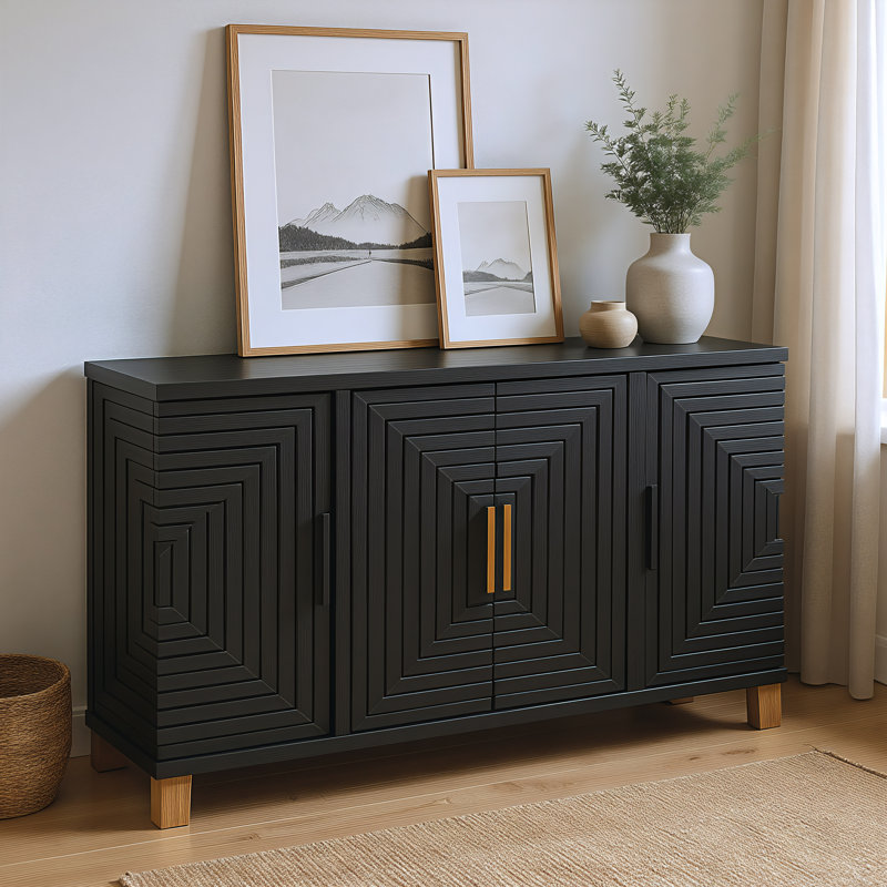 Daejon Trazo Cabinet Black