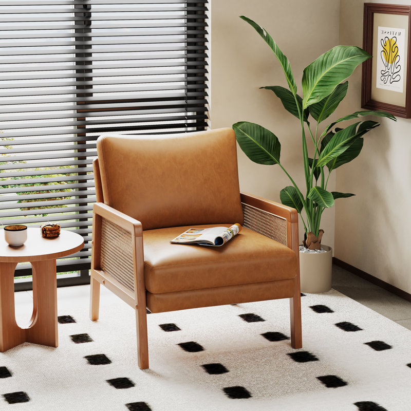Fauteuil en similicuir