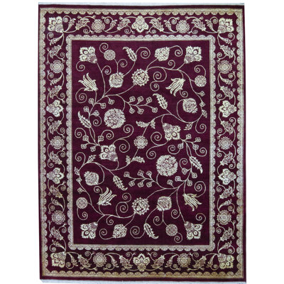 Tapis de qualité vin noué à la main
