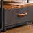 27.6-Inch Elevated Pet Bed with Easy-Access Steps, Storage Drawer, Removable Cushion, Open Lower Hideaway for Small Pets