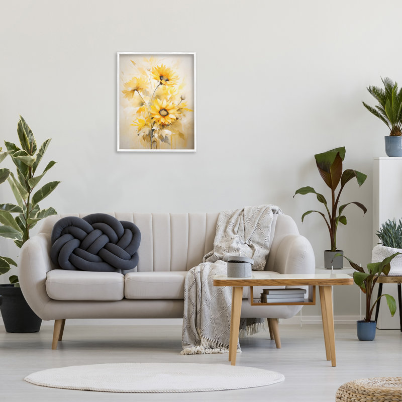 Art de giclées encadrées par Ramona Murdock, Giclée encadrée blanc bord de mer, H 30 po x l 24 po