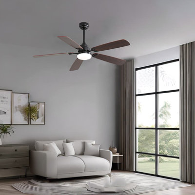 Keagon 52'' Ceiling Fan with LED Lights