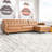 2 - Piece Leather Sectional-1885930884