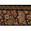 Tapis oriental brun en laine noué à la main 8 pi x 10 pi 3 po Pangburn
