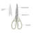 KitchenAid® Classic All-Purpose Kitchen Shears-2145907500