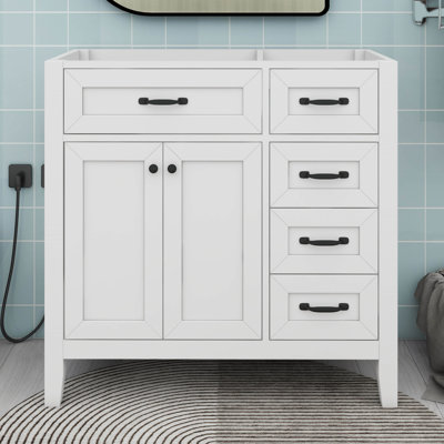 Meuble-lavabo de salle de bain 36 po sans lavabo Merax