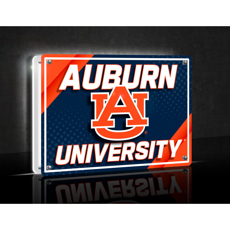 7'' Sports Themed LED Sign, Auburn