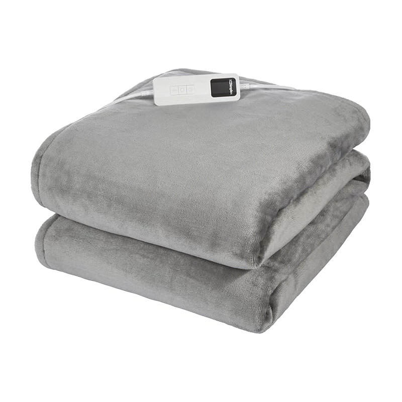 Dimplex Super Cosy Heated Throw - Grey, Grey