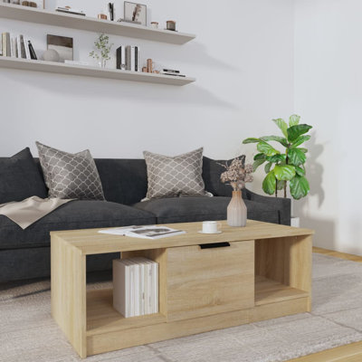 Jeffcott Solid Coffee Table with Storage