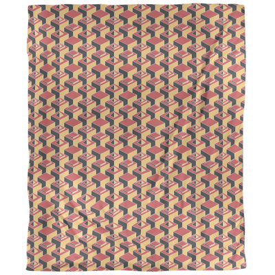 Housse de couette simple à motif de gratte-ciels foncés