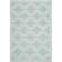 Rodgers Hand Woven Flat Weave Banana Silk/Wool/Cotton Geometric Rug in Blue