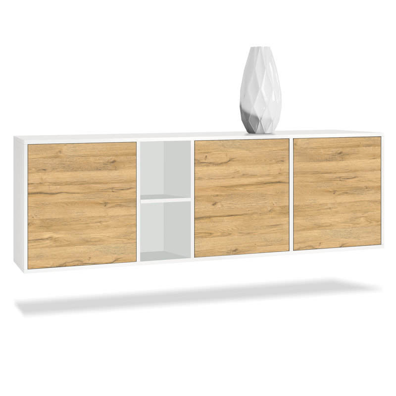 Argaki 182cm Sideboard, Without LED, Oak Nature