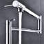 Robinet d'extension de remplissage de pot, fabriqué en laiton, poignées doubles pour le contrôle de l'eau fine, surface corrodée et empreinte digitale, laiton de livraison lisse et sans éclaboussures, traitement de surface précis, éclaboussures stables-572978650