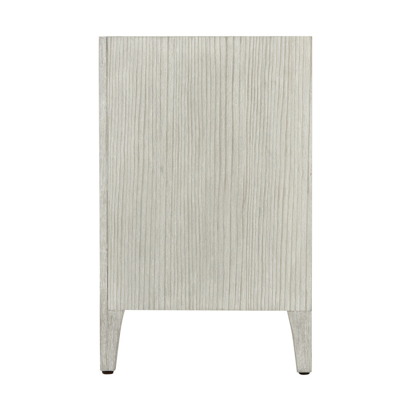 Breeze 66'' Light Wood and Metal Sideboard with Storage