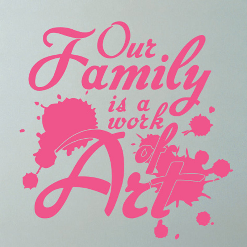 Wall Decal, Pink