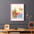 Paper Scene II Framed Print - Solid Wood-1670188306-1670188332