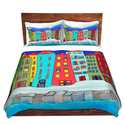 Ensemble de housse de couette condo paix
