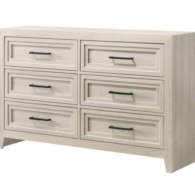 Commode contemporaine à 6 tiroirs 1Pc