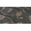 Tapis brun foncé de haute qualité noué à la main