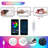 Floating Shoe Display 6-Pack With Remote And App Controls, Music Sync Colour Changing Shoe Shelf For Wall, RGB Colour Changing Levitating Hanging Shoe Rack, Display Your Top Shoes