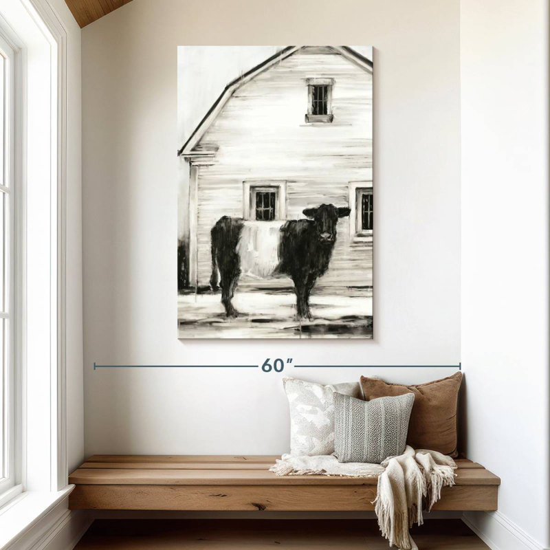 Brampt Belted Galloway I, 48" H x 32" W