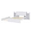Lit plateforme avec tablettes gigognes et lit gigogne