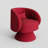 Upholstered Swivel Barrel Chair (Set Of 2)-1422412237