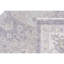 Tapis unique gris clair / bleu clair / gris / ivoire 8 pi 9 po x 11 pi 8 po