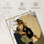 Femme Samurai Warrior sur toile-1637155665