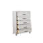 Commode 5 tiroirs de style moderne, Commode