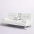 Maggie Twin 66'' Faux Leather Convertible Sofa-1687317403