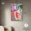 Art mural rétro moderne abstrait «Miles Away» par Art Remedy-102499280-102499290