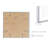 Matted Square Metal Picture Frames (Set of 15)-102881435-102881433