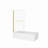 31"-32" W X 55" H Flexible 180° Shower Door Reversible Installation Frameless Bathtub Screen,1/4"(6MM) Tempered Glass With Nano Easy Cleaning And Stick Explosion-Proof Membrance-123404588