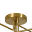 Plafonnier semi-encastré 5 lumières Mid-Century