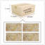 Carreaux de marbre beige naturel 12 x 24 pouces pour plancher et murs, boîte de 4 pièces, élégant et durable