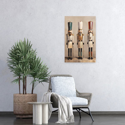 Casse-noisette, trio d'art contemporain abstrait