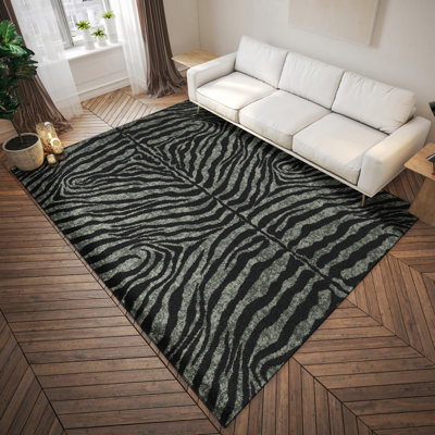 Washable Animal Print Rug