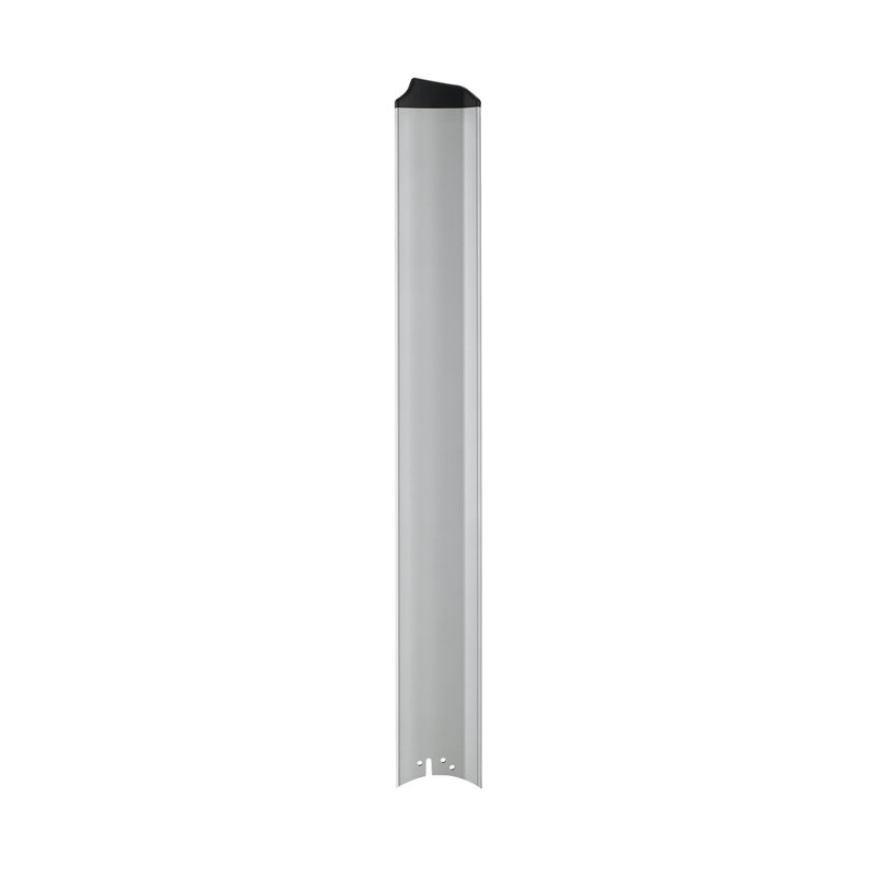 Stellar Custom 56 inch Indoor/Outdoor Ceiling Fan Aluminum Blade Set of 8 - Silver, 1.4" H x 25.13" W x 3.6" D