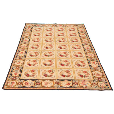 Ayse One-of-a-Kind Rectangle 6'2" X 9'4" New Age Wool Area Rug in