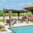 Pergola Gazebo with Louvered Roof-87223778-90629806