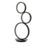 Lampe de table noire 17,25 po Vyara