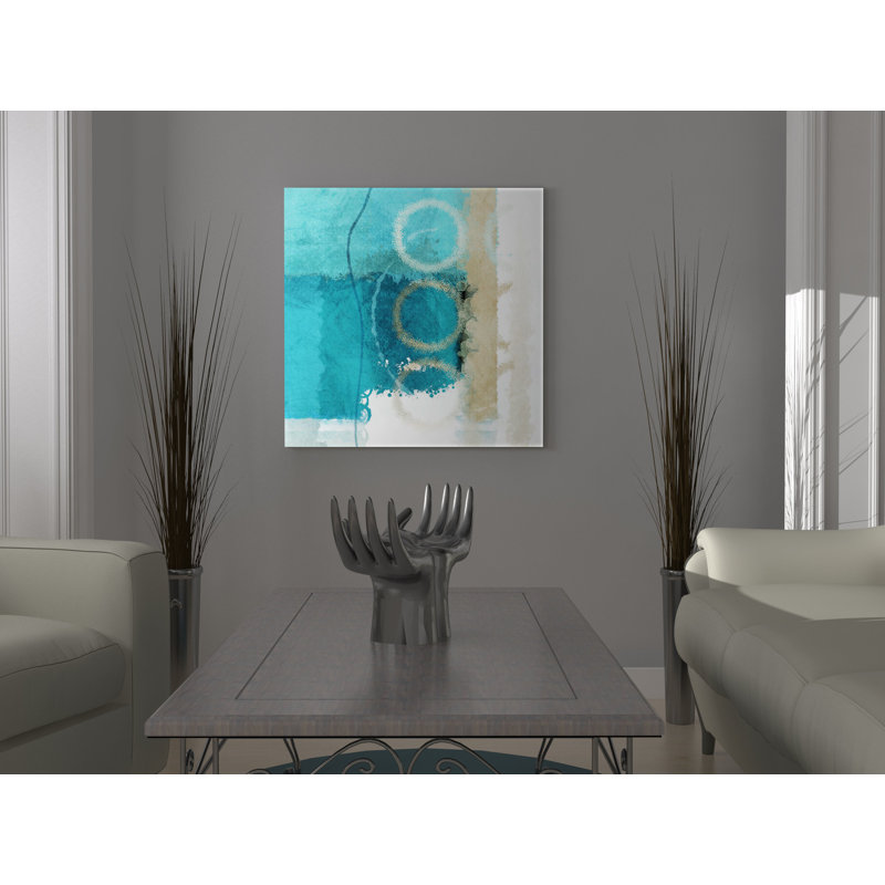 Freshness Finesse Modern Contemporary Decorative Colourful Wall Art Canvas, 14" H x 14" W x 1" D