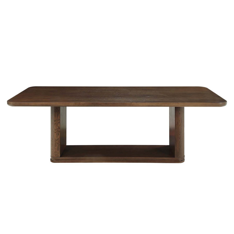 Rectangular Dining Table , Brown Oak