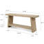 Ravenna 72.05'' W Solid Wood Console Table