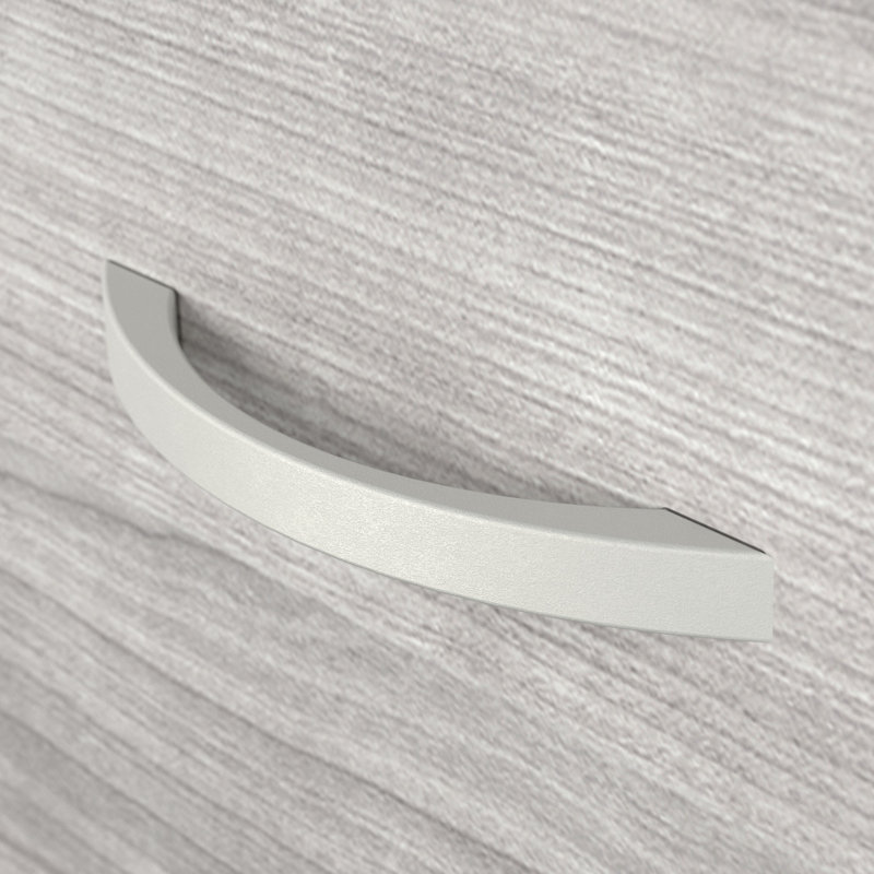 Ensemble de bureau d'ordinateur Studio A, Gris platine